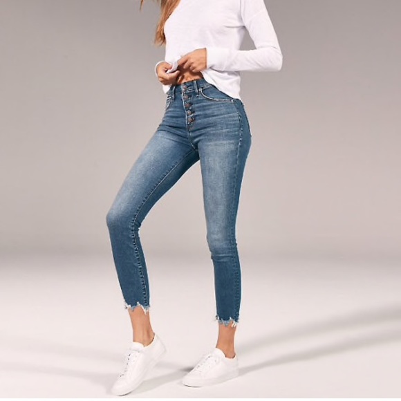 A b e r c r o m b i e  &  F i t c h • Simone high rise ankle - Picture 1 of 9